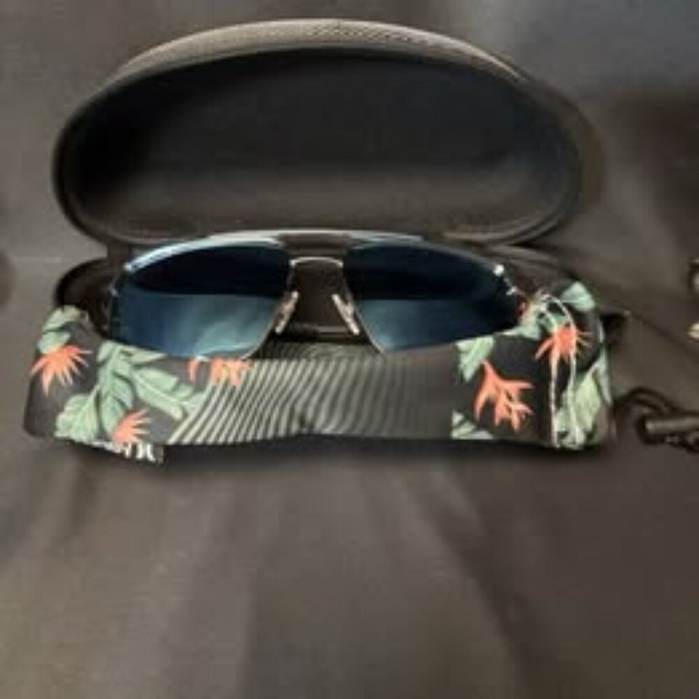 Hurley "EXPLORER" Polorized Blue NWT Tagged $128 W Case